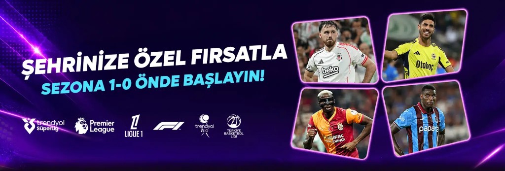 Şehrinize özel fırsatla sezona 1-0 önde başlayın — beIN Connect